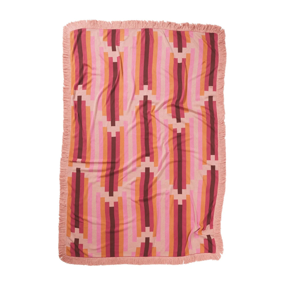 Sage and Clare - Nisha Knit Blanket - Rosewater Blankets Sage & Clare