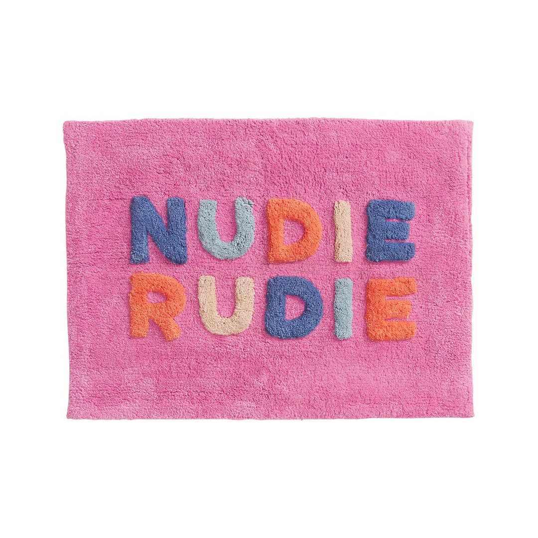 Sage and Clare Nudie Rudie Bath Mat - Dahlia Bath Mats & Rugs Sage & Clare