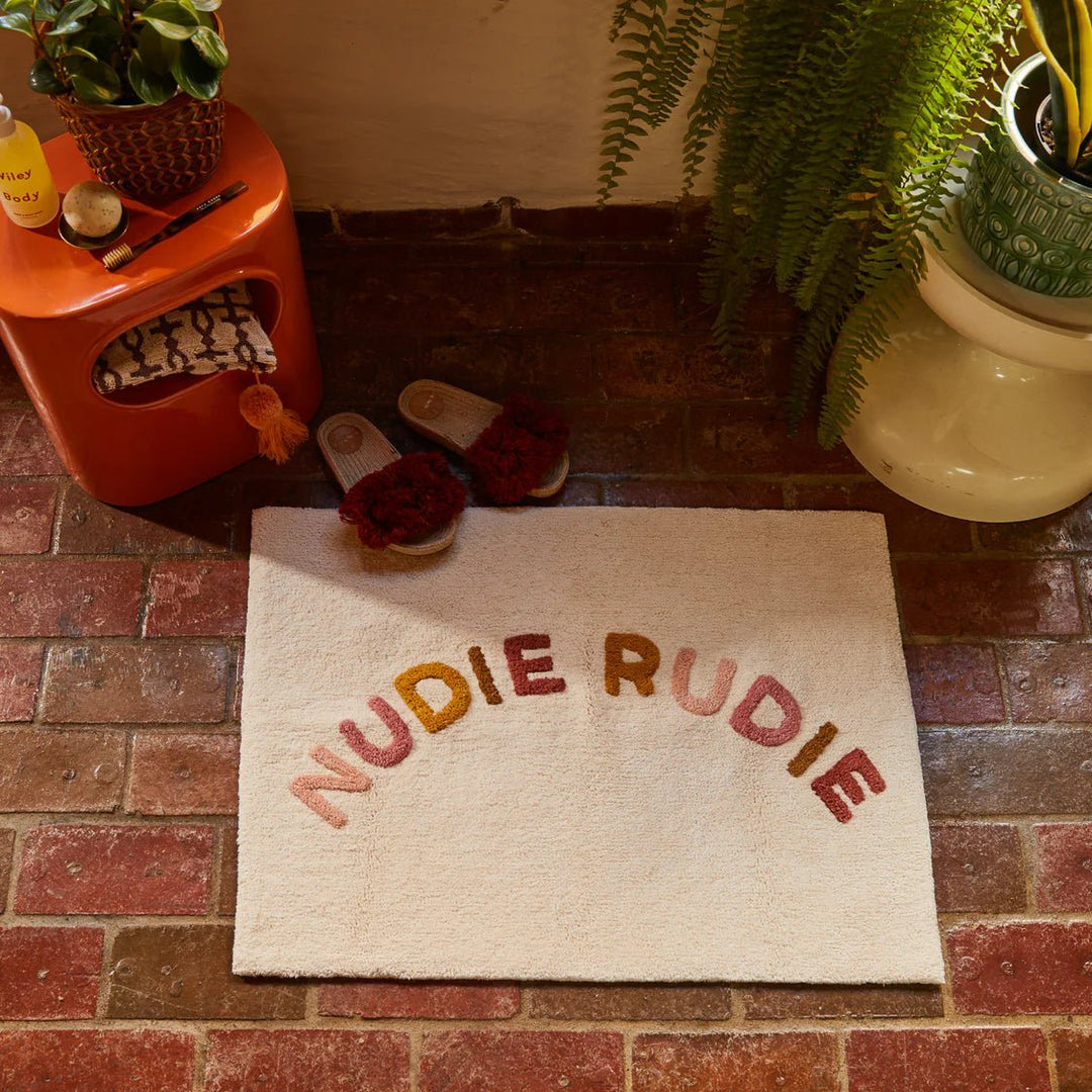 Sage and Clare Nudie Rudie Bath Mat - Terra Bath Mats & Rugs Sage & Clare