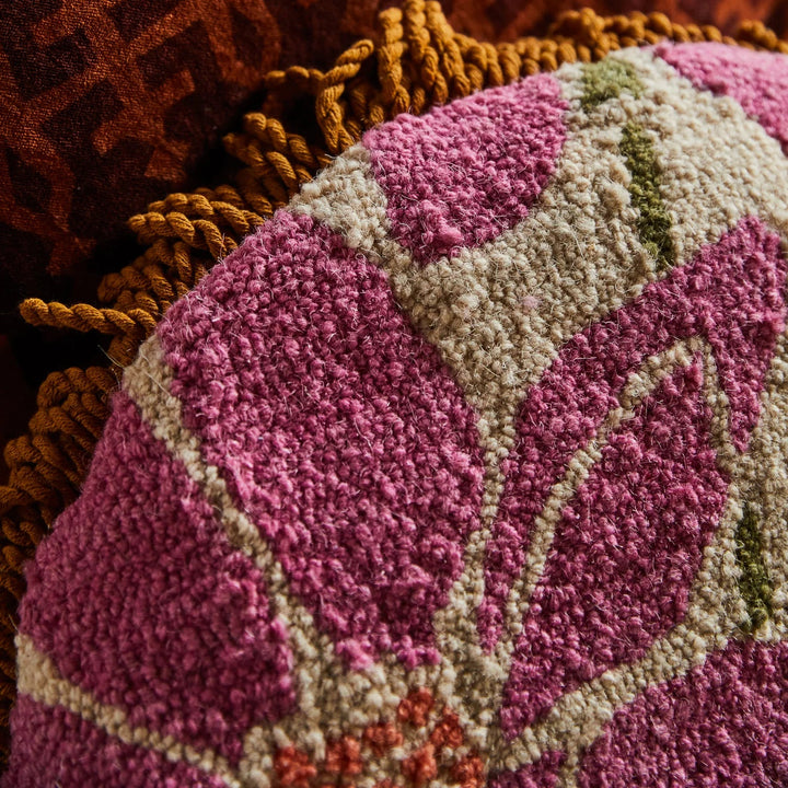 Sage & Clare Alexa Print Cushion - Aja Punch Needle Cushion feather insert cushion Sage & Clare
