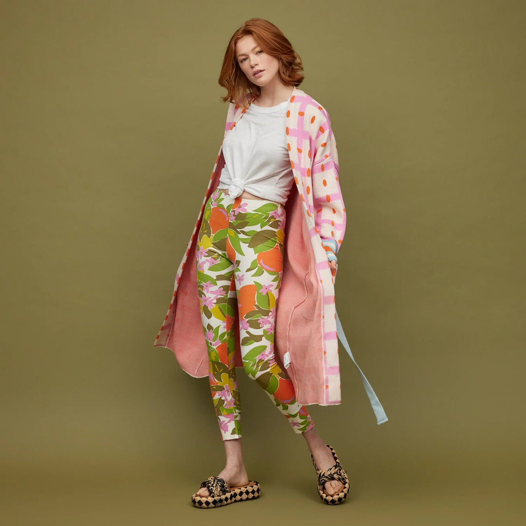 Sage & Clare Culver Jacquard robe sleepwear Sage & Clare