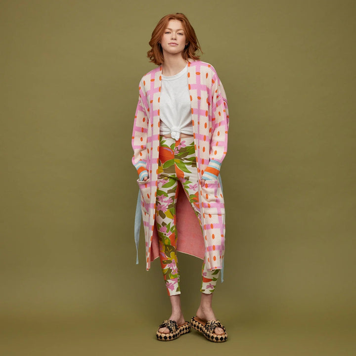 Sage & Clare Culver Jacquard robe sleepwear Sage & Clare