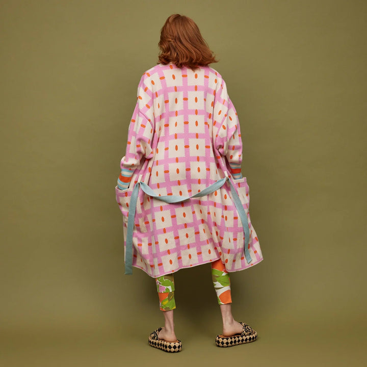 Sage & Clare Culver Jacquard robe sleepwear Sage & Clare