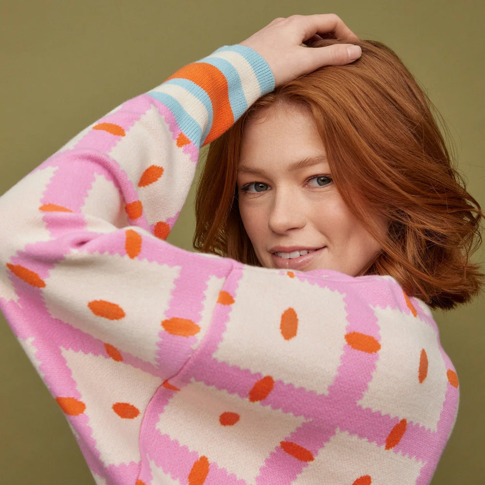 Sage & Clare Culver Jacquard robe sleepwear Sage & Clare