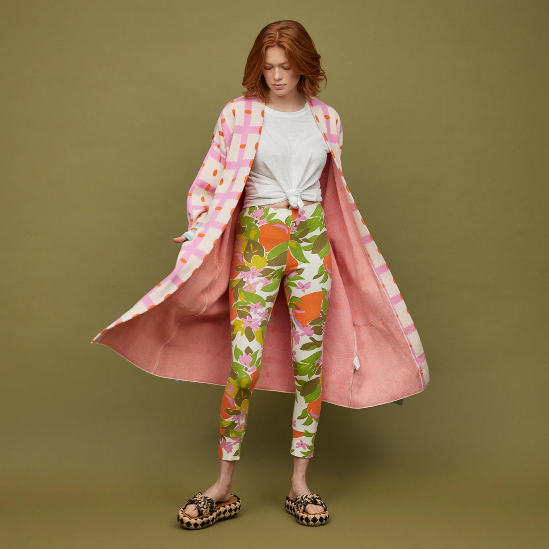 Sage & Clare Culver Jacquard robe sleepwear Sage & Clare