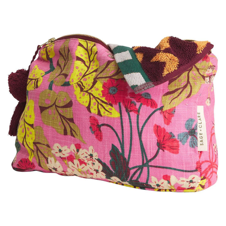 Sage & Clare Gigi Cosmetic Bag Cosmetic & Toiletry Bags Sage & Clare