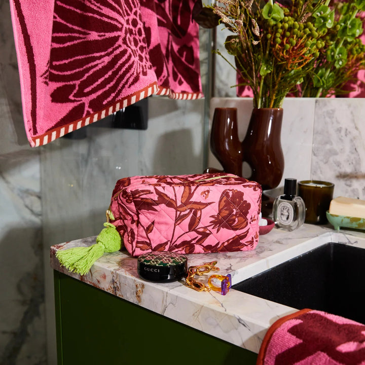 Sage & Clare Safia Beauty Bag Cosmetic & Toiletry Bags Sage & Clare