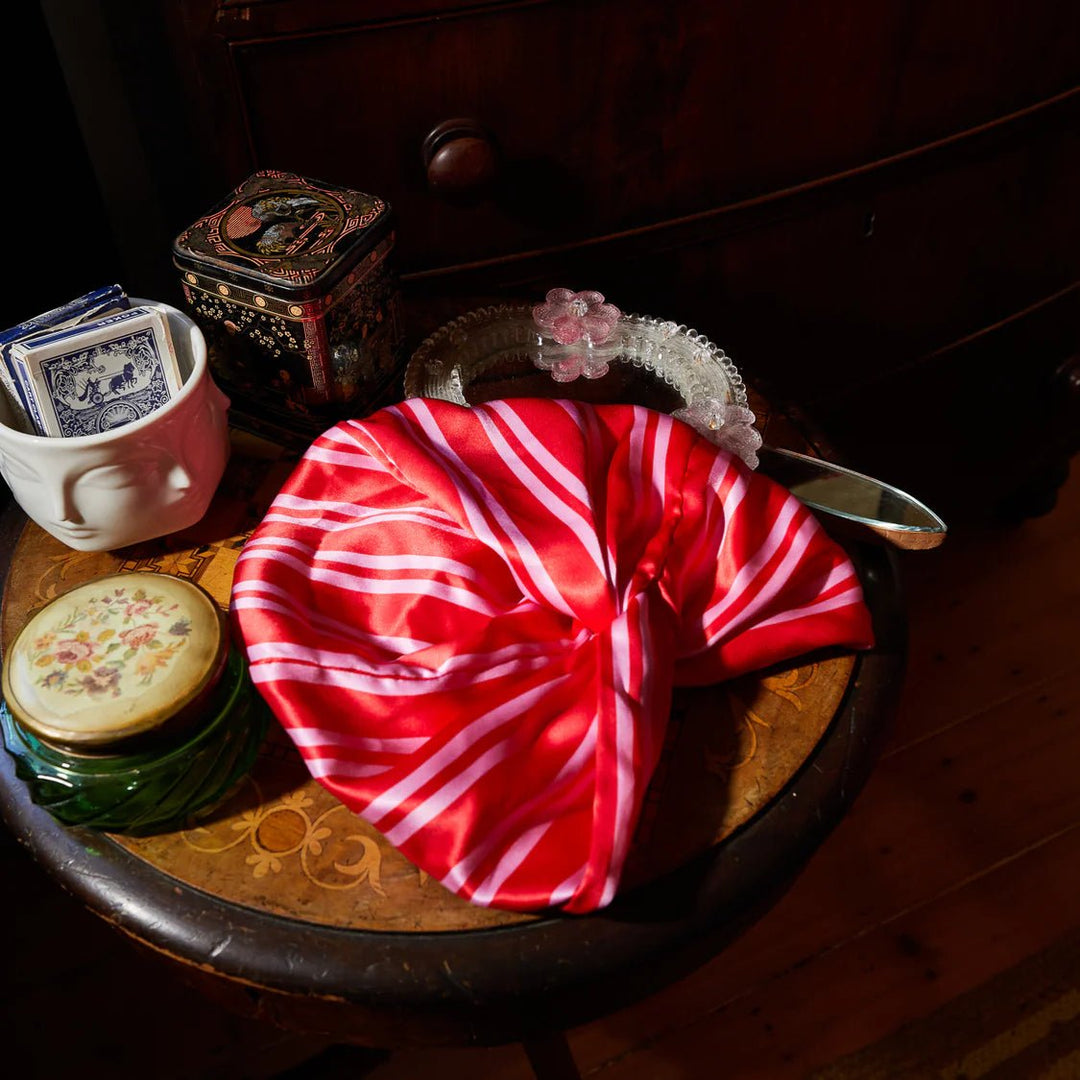 Sage & Clare Silk Hair Turbon - Scarlet hair accessories Sage & Clare