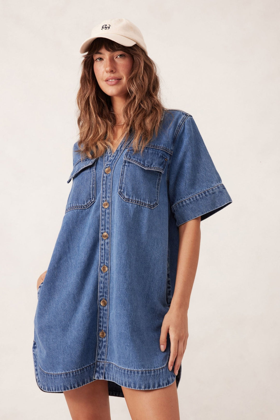 Sammy Relaxed Shirt Dress Ceres Life