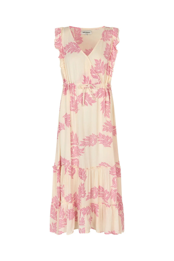 Samo Midi Dress SL PINK dress Lollys Laundry