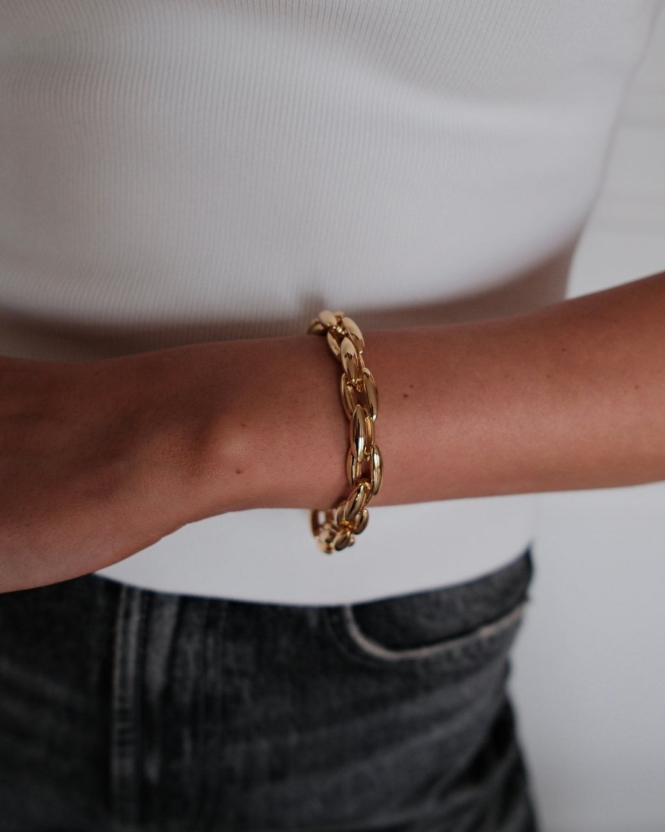 Sara Bracelet - gold Bracelet Zafino Jewellery