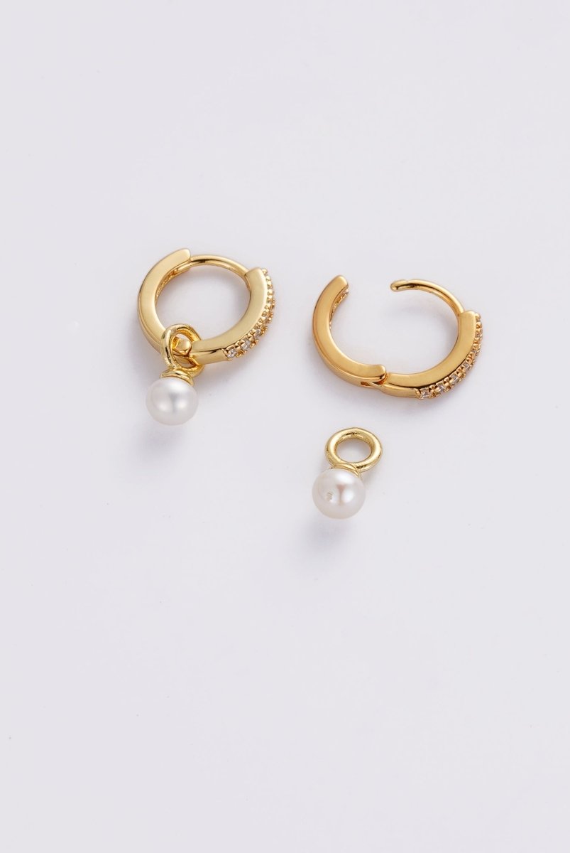 Scarlette Hoop - Gold Zafino