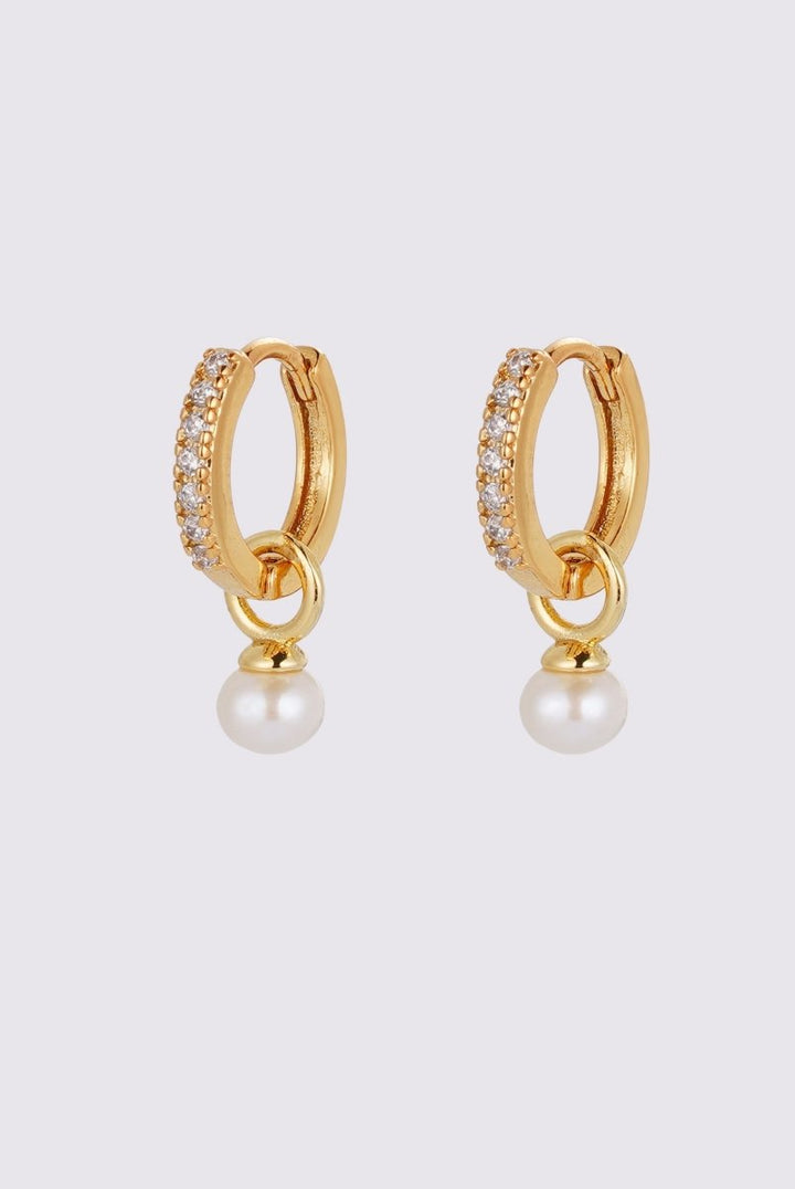 Scarlette Hoop - Gold Zafino
