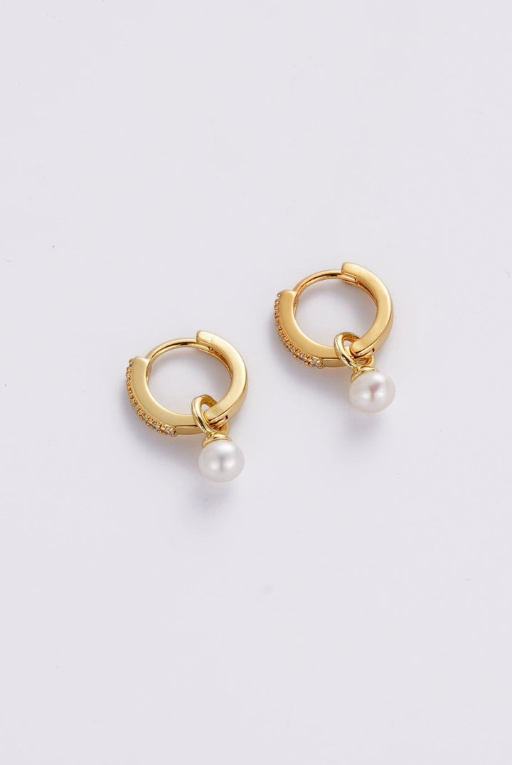 Scarlette Hoop - Gold Zafino