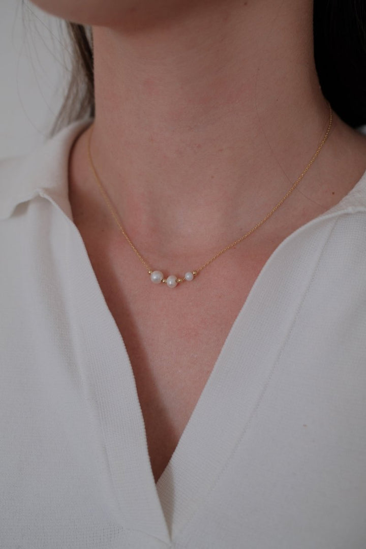 Scarlette Necklace - Gold Zafino