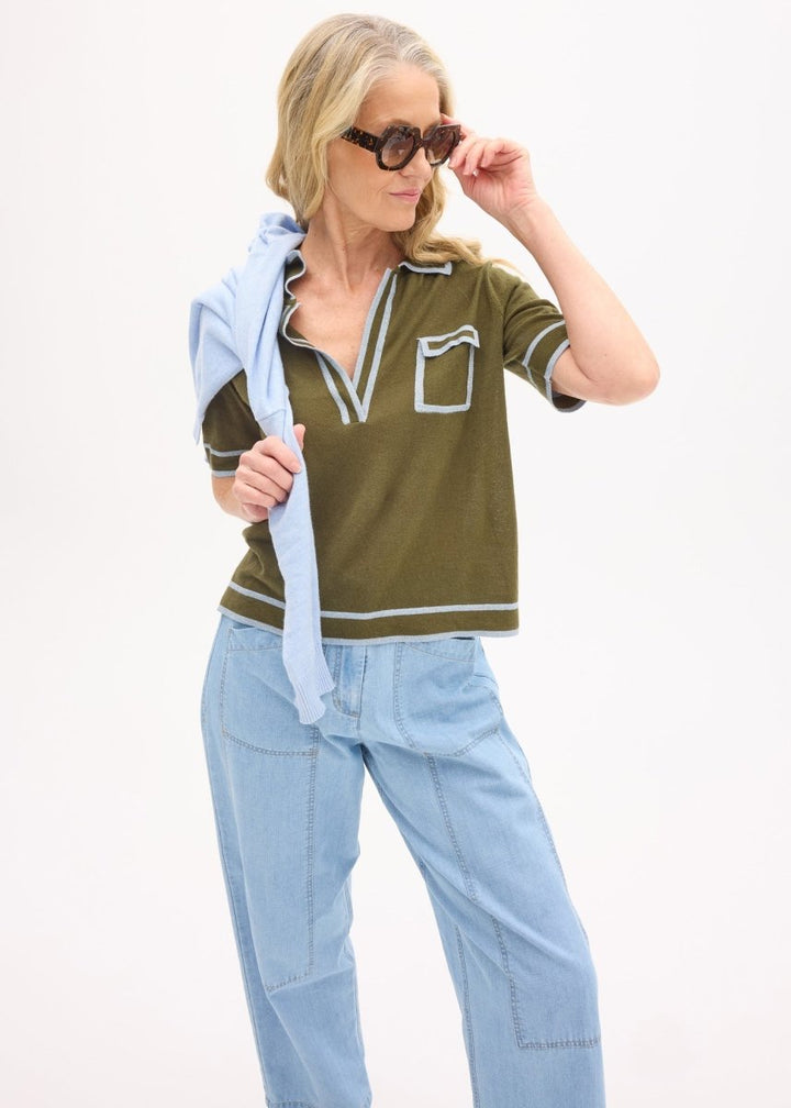 Sela Knit Polo knit POL
