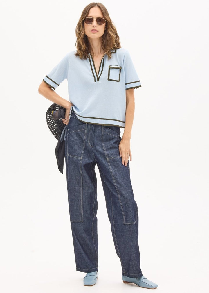 Sela Knit Polo Knit POL