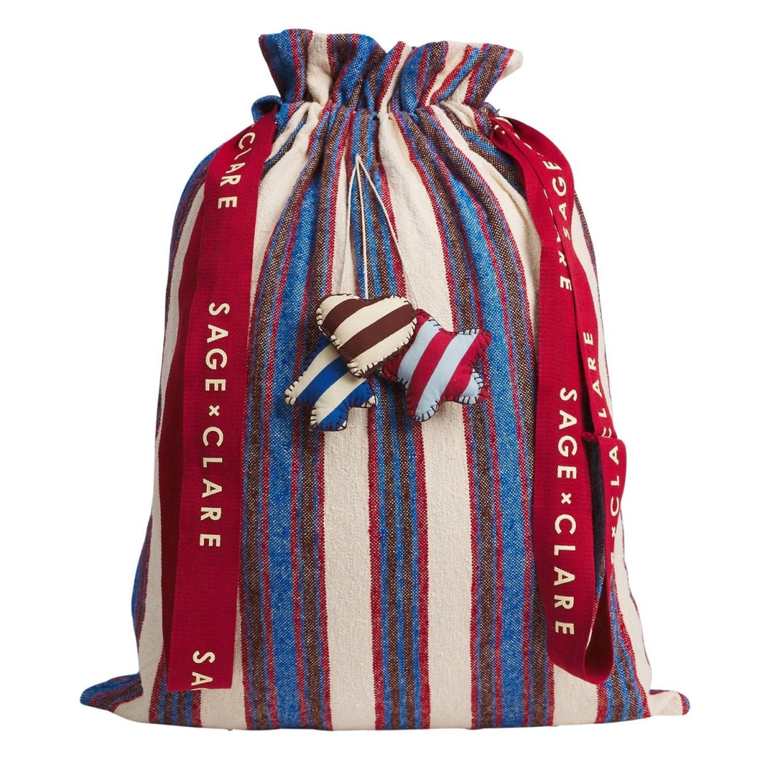 Selene Santa Sack - Azure Sage & Clare