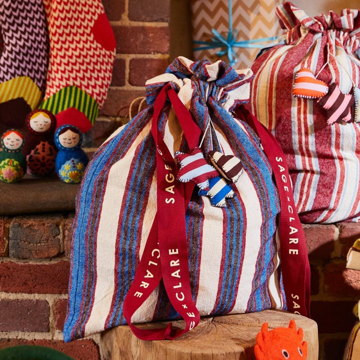 Selene Santa Sack - Azure Sage & Clare