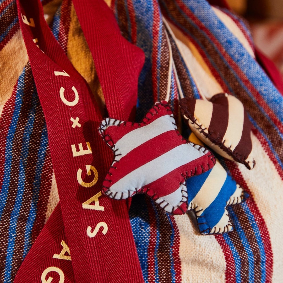 Selene Santa Sack - Azure Sage & Clare