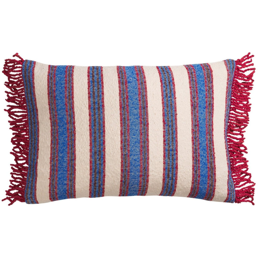 Selene Woven Cushion - Azure - Stanleyandstone