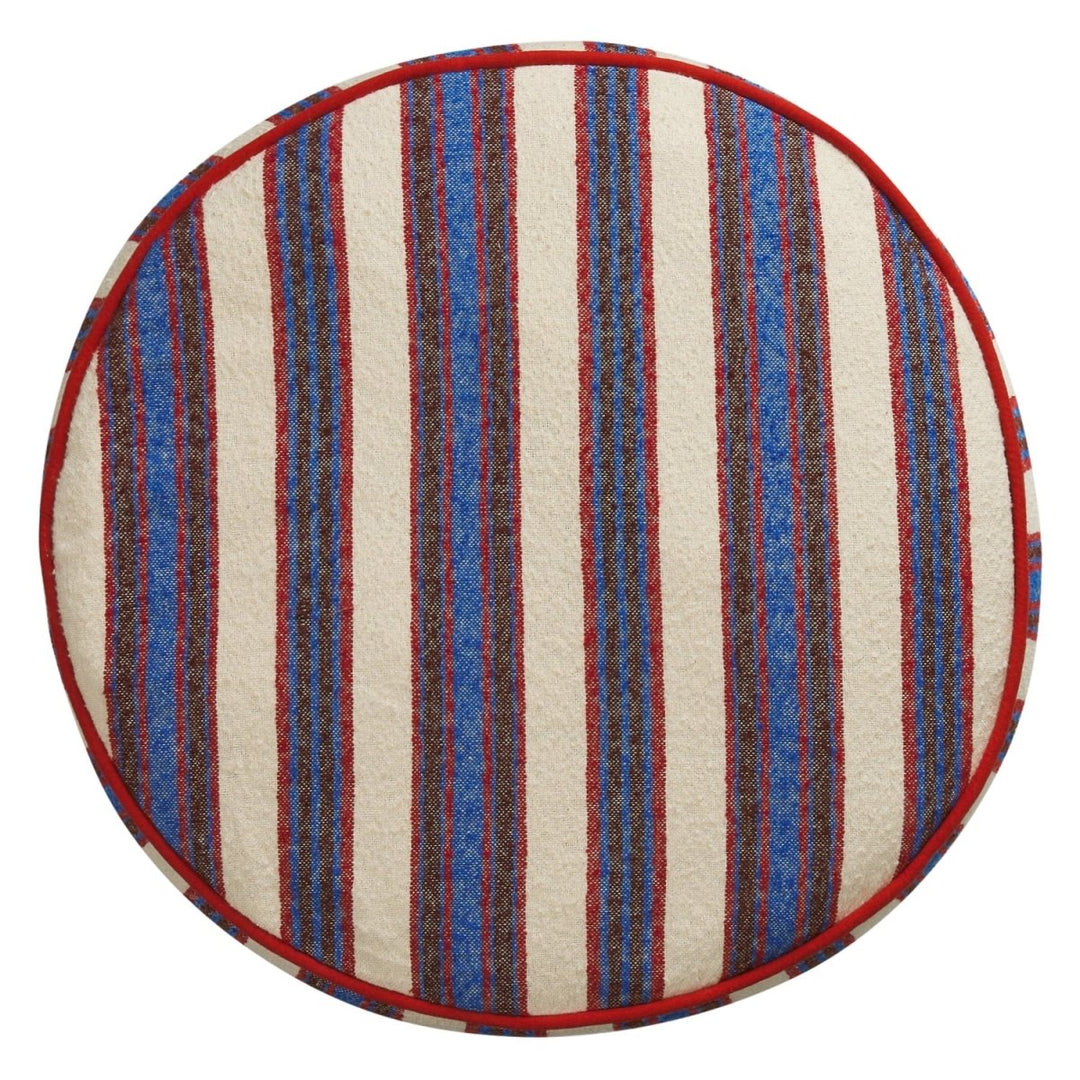 Selene Woven Floor Cushion - Azure - Stanleyandstone