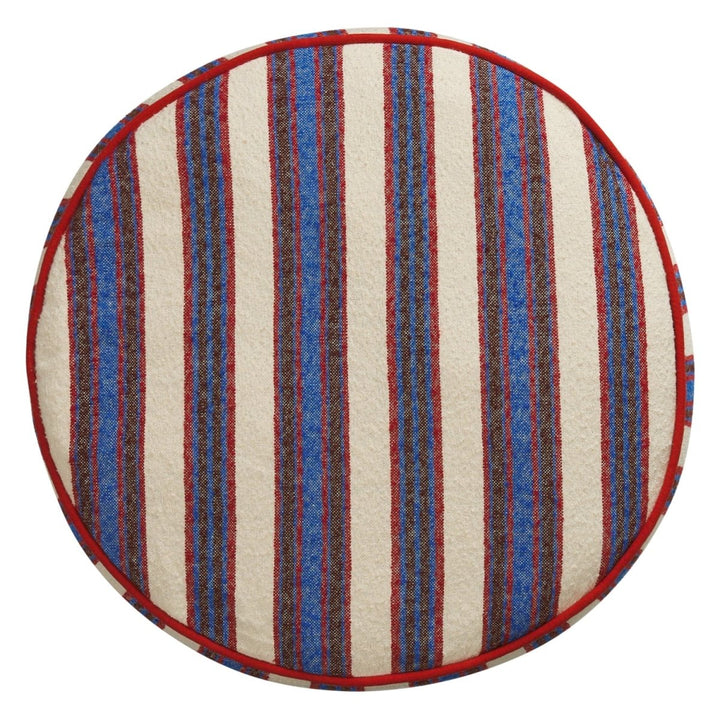 Selene Woven Floor Cushion - Azure - Stanleyandstone
