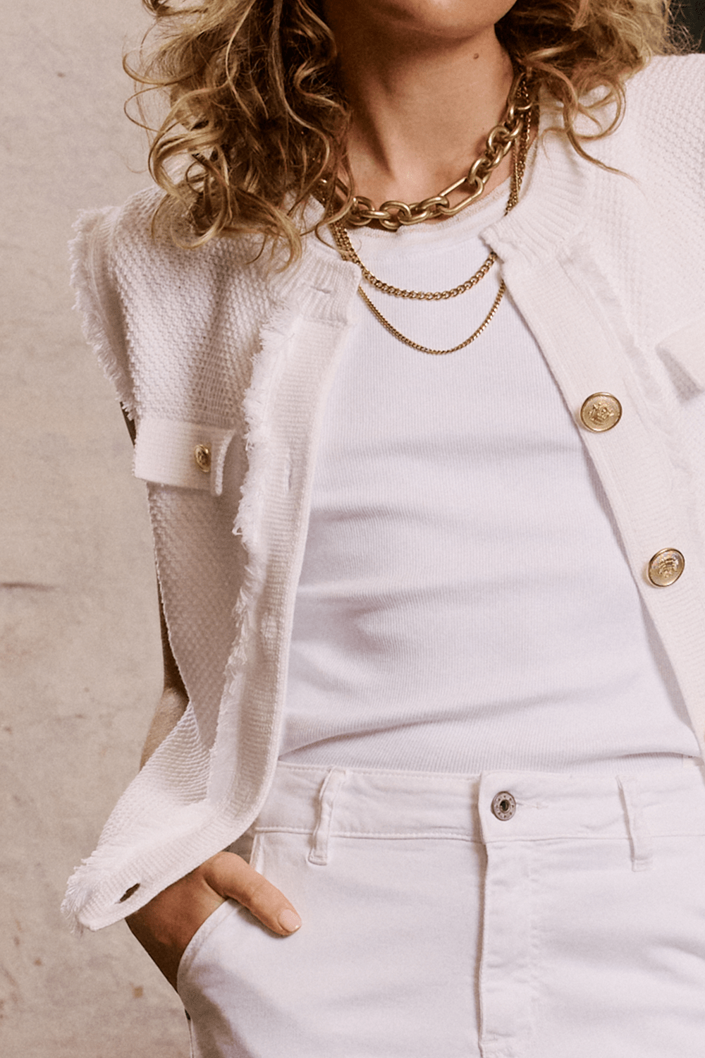 Senza Singlet Italian Star