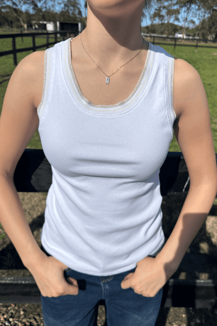 Senza Singlet Italian Star