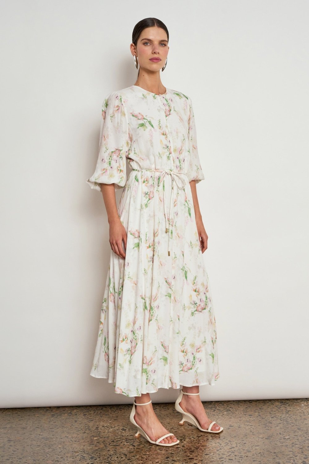 sequence dress - painterly bloom - Stanleyandstone