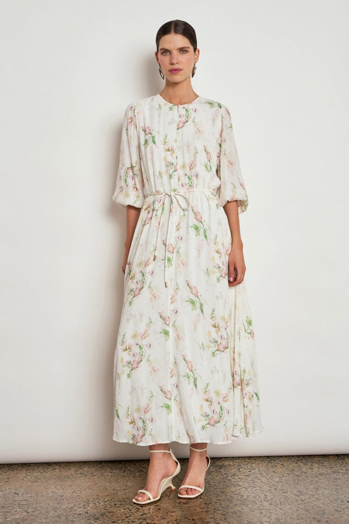 sequence dress - painterly bloom - Stanleyandstone