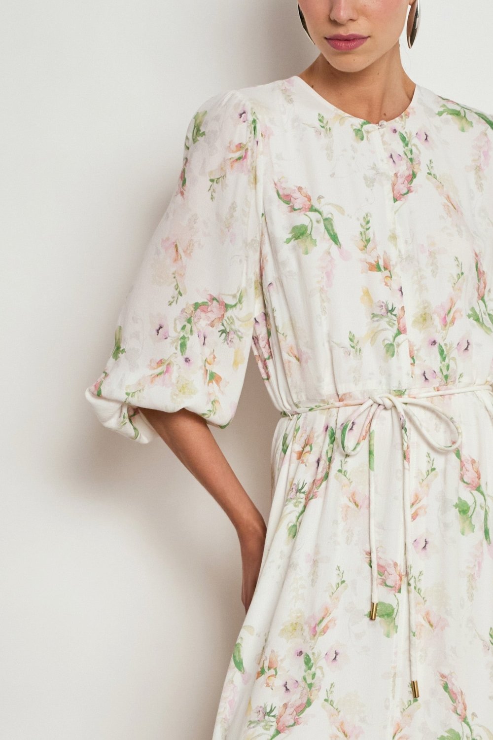 sequence dress - painterly bloom - Stanleyandstone