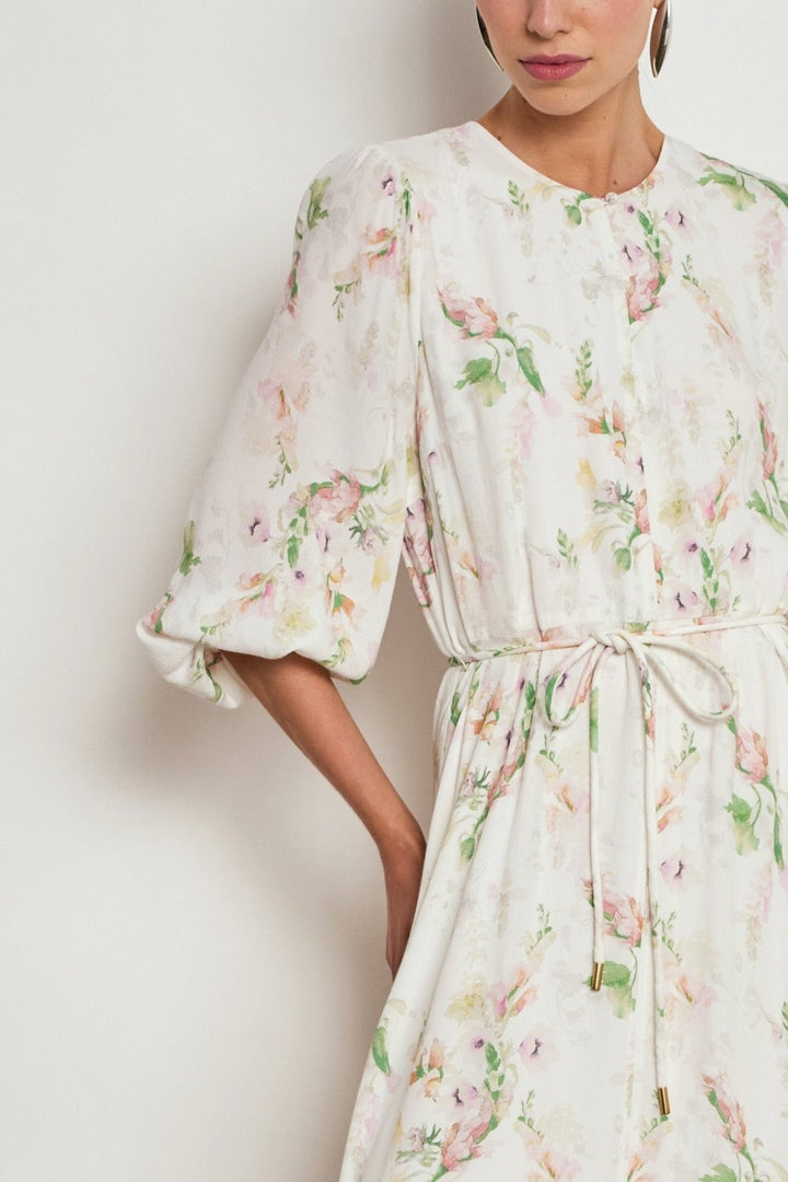 sequence dress - painterly bloom - Stanleyandstone