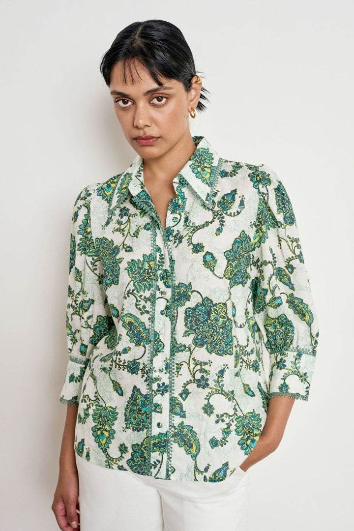 serenade top - garden paisley blouse Zoe Kratzmann