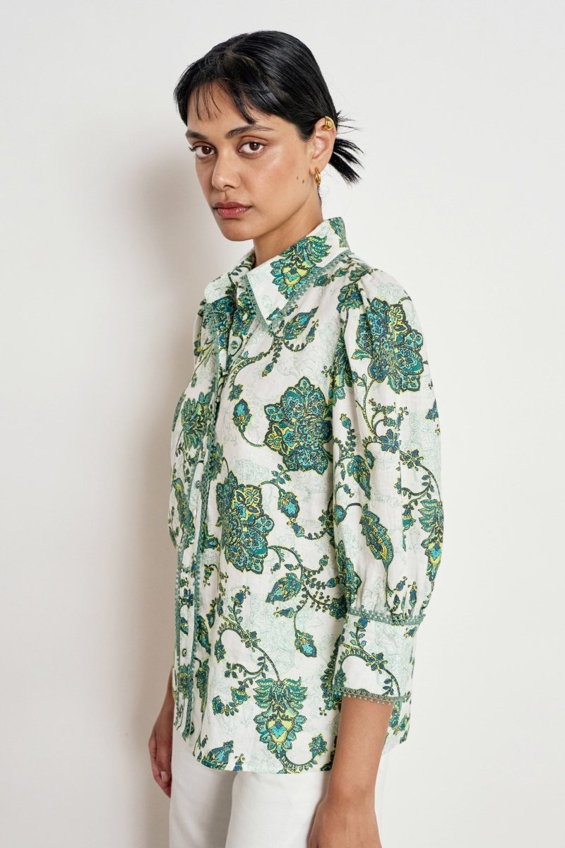 serenade top - garden paisley blouse Zoe Kratzmann