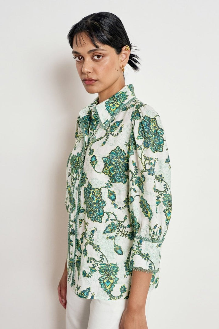 serenade top - garden paisley blouse Zoe Kratzmann