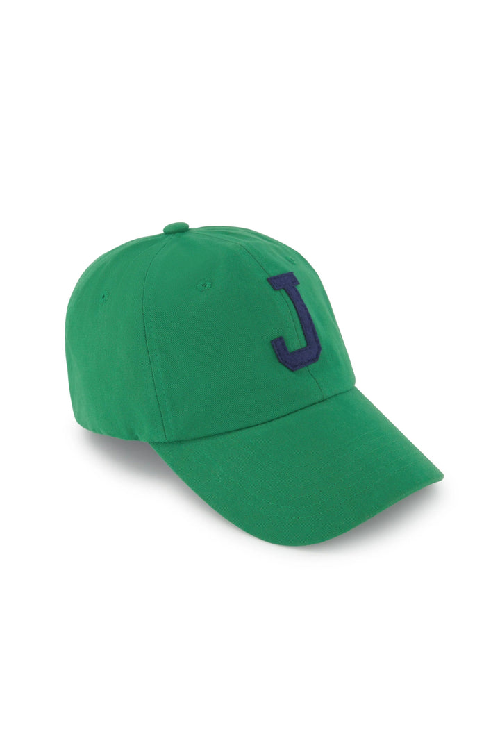 Shore Club College Letter Caps - Green Cap Shore Club