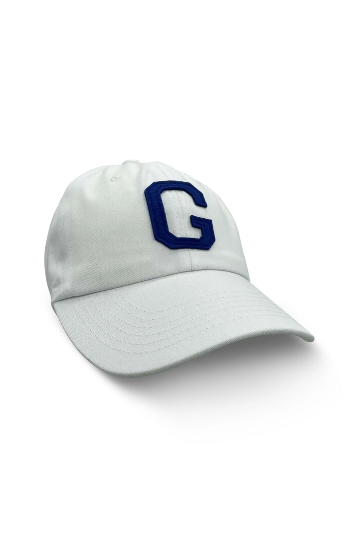 Shore Club College Letter Caps - White Cap Shore Club