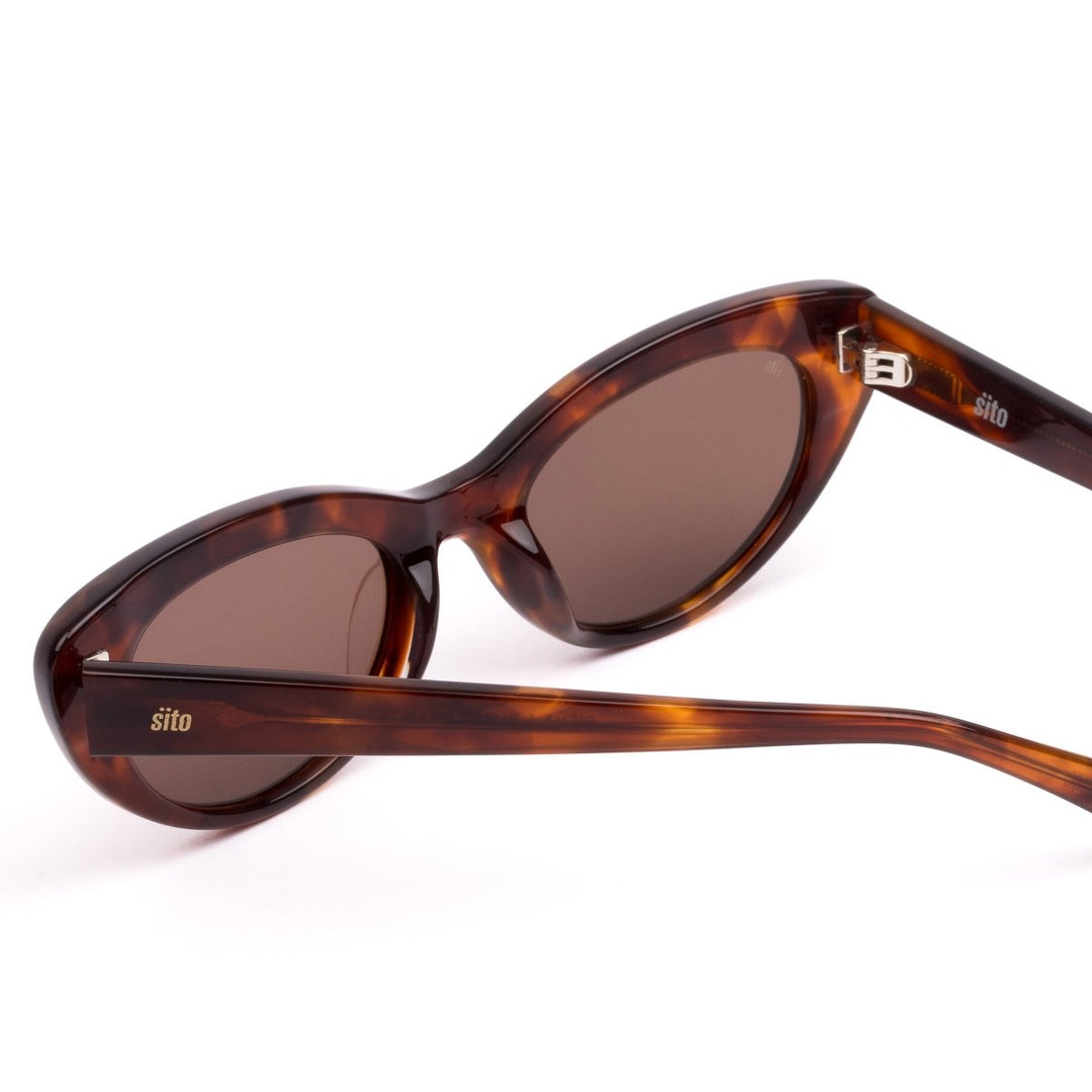 SIENA Sunglasses - BURNT ORANGE TORT Sunglasses Sito Shades