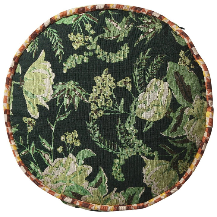 Sierra Round Jacquard Cushion - Stanleyandstone