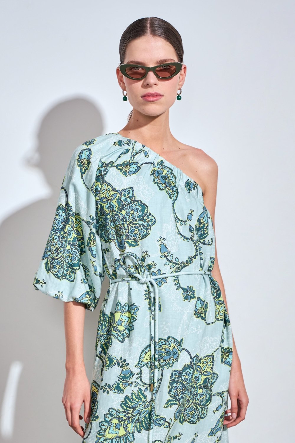 silhouette dress - fern paisley dress Zoe Kratzmann