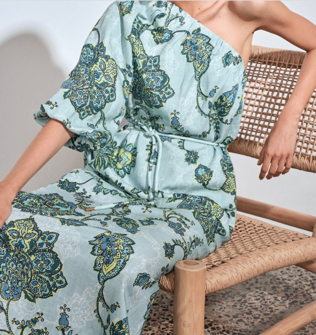 silhouette dress - fern paisley dress Zoe Kratzmann
