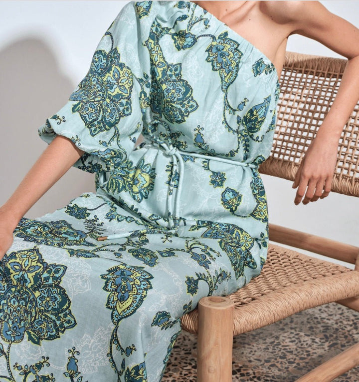 silhouette dress - fern paisley dress Zoe Kratzmann