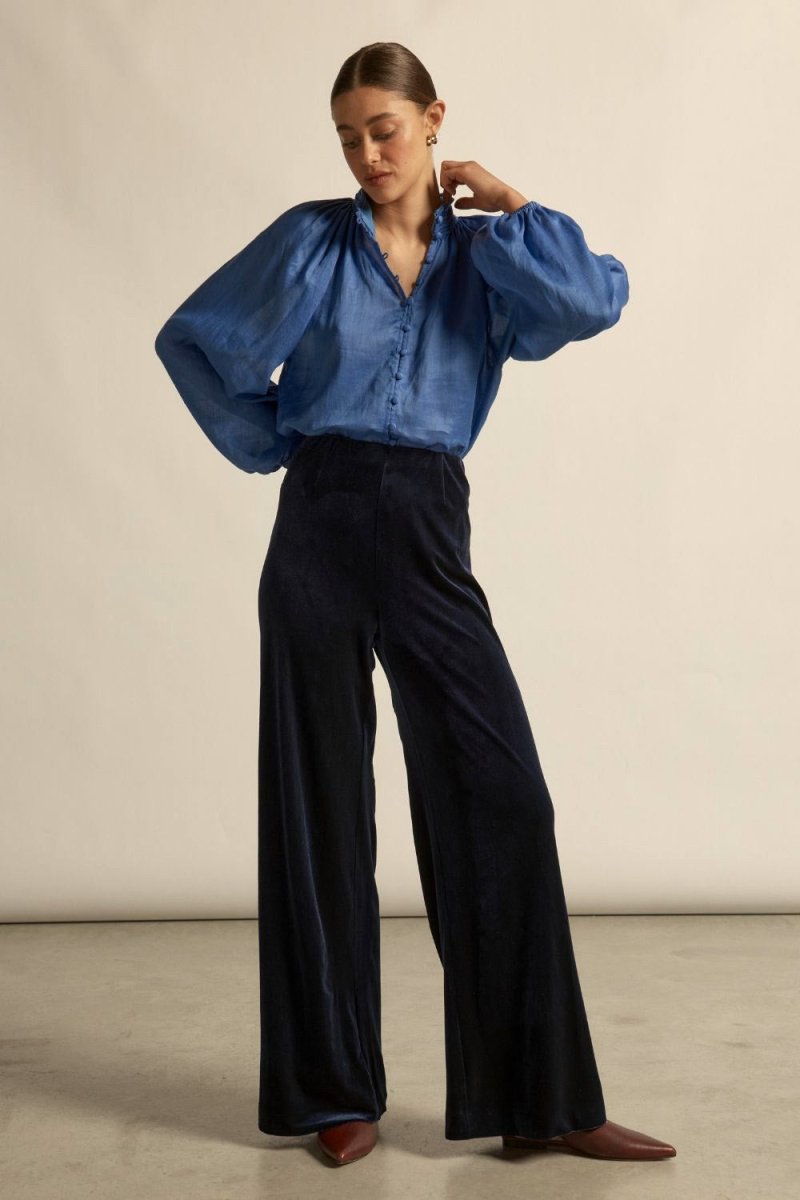 sincere Top - sapphire Blouse Zoe Kratzmann