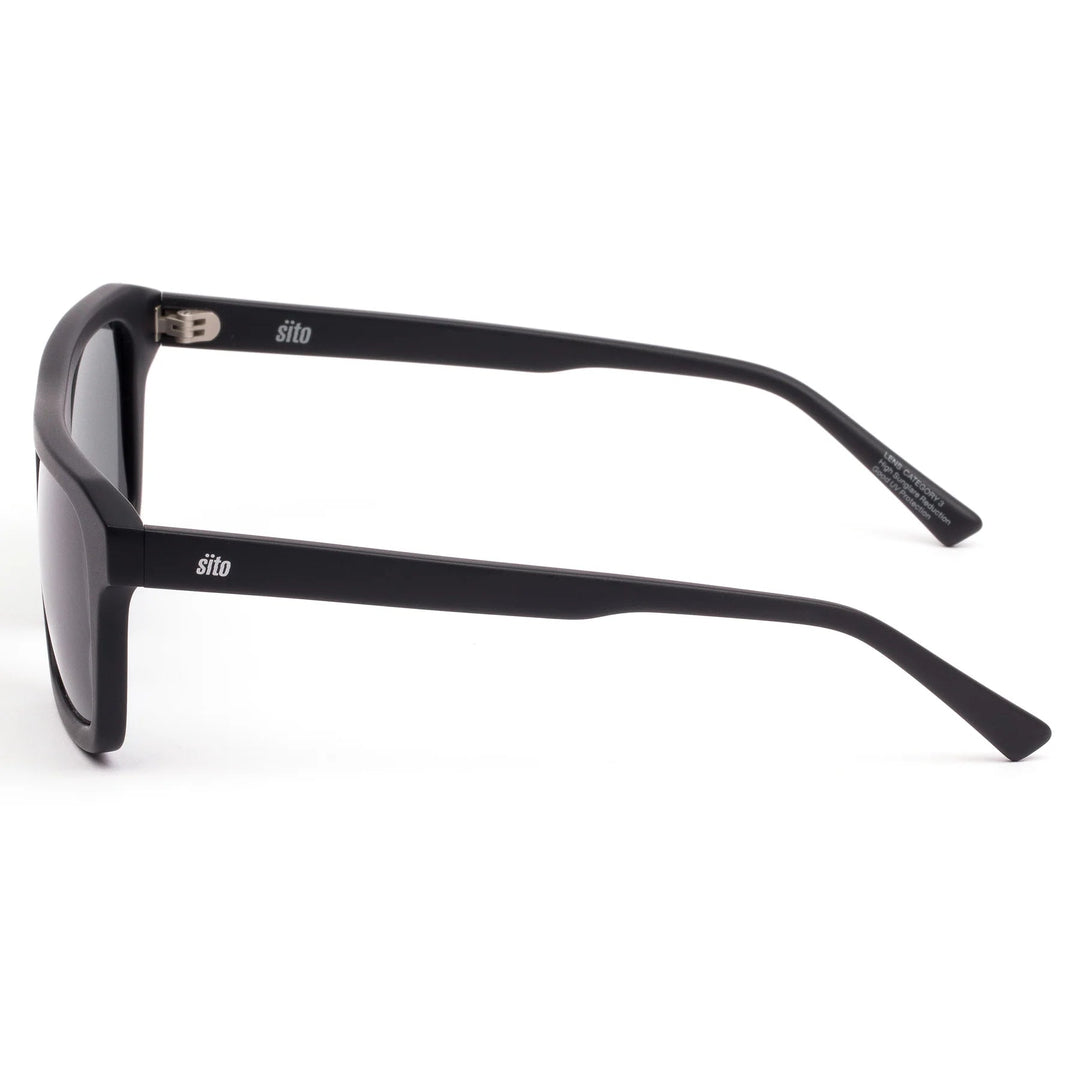 Sito Sunglasses GT matt Black iron grey polar Sito Shades