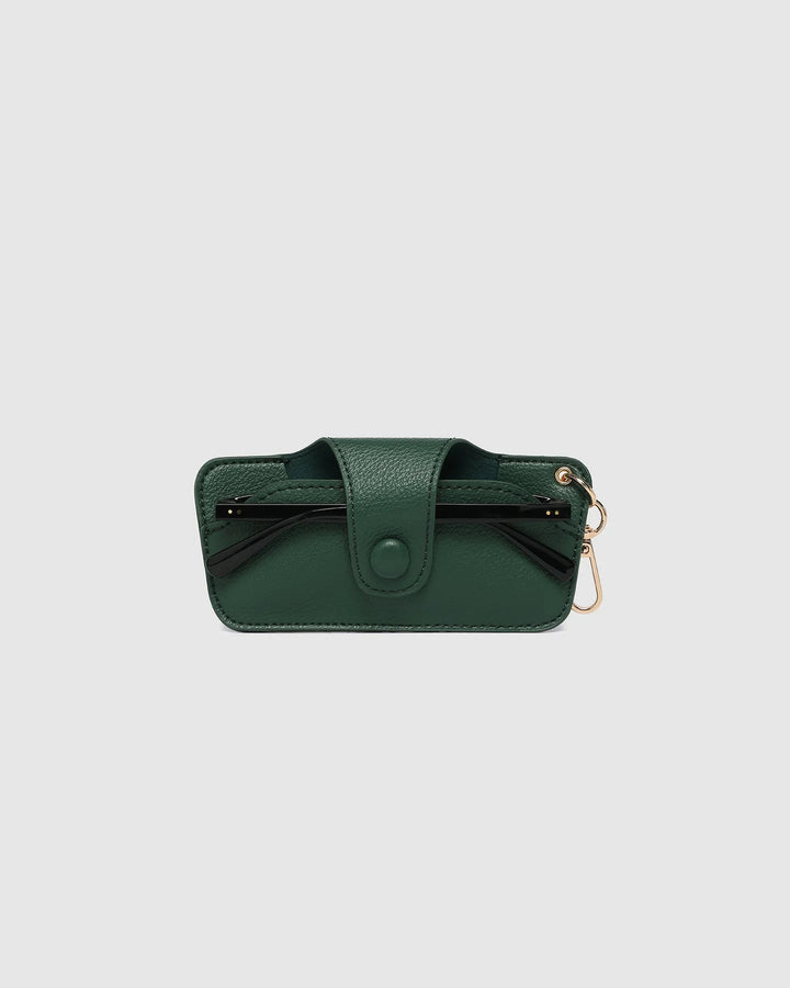 Skittle Sunglass Case - forest green sunglass case Louenhide