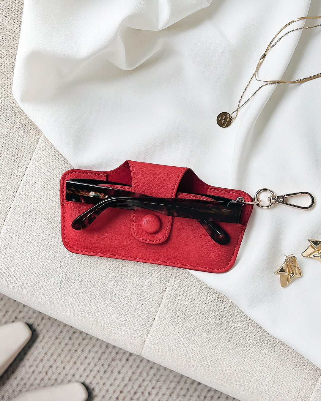 Skittle Sunglass Case - Raspberry sunglass case Louenhide