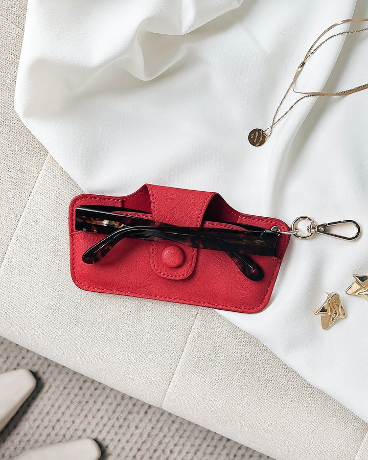 Skittle Sunglass Case - Raspberry sunglass case Louenhide
