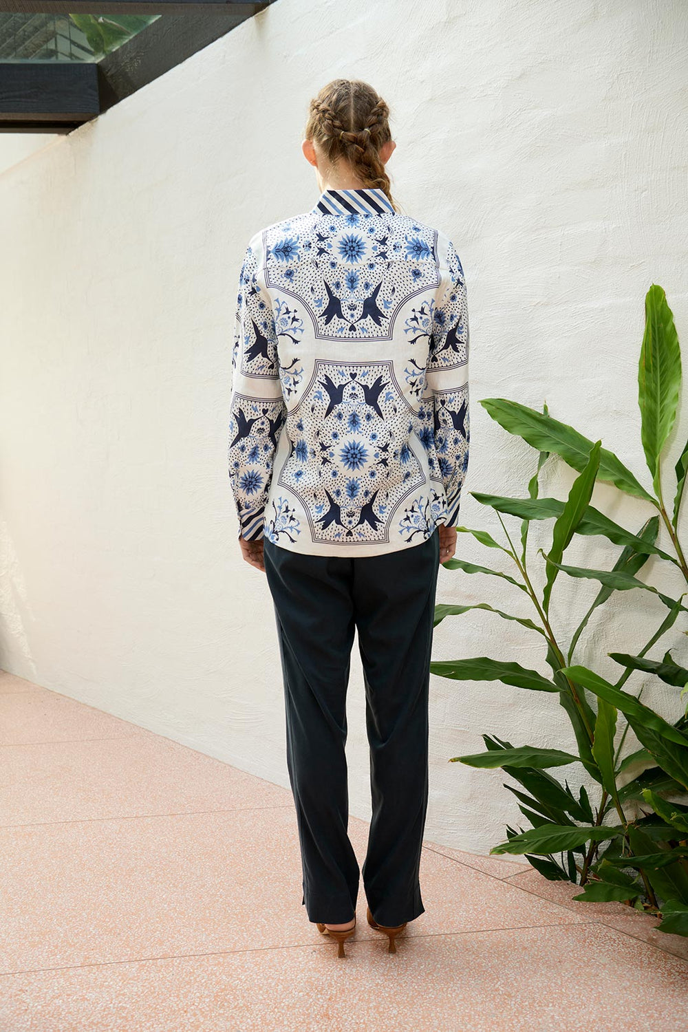 Sky Bird Blouse White Shirt The Dreamer Label