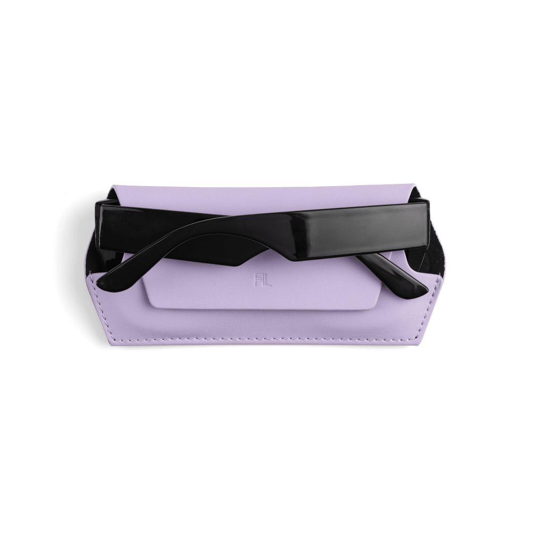 Slimline Glasses Case - Lilac glasses case Fox and Leo